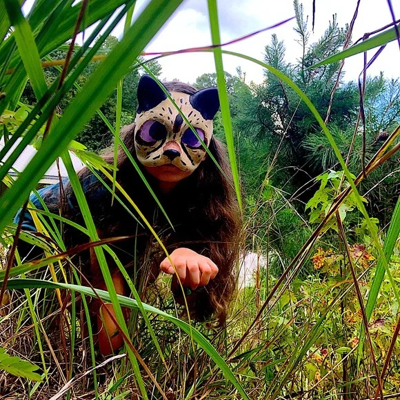 Cheetah Leopard Therian Mask - Picture 4 of 4